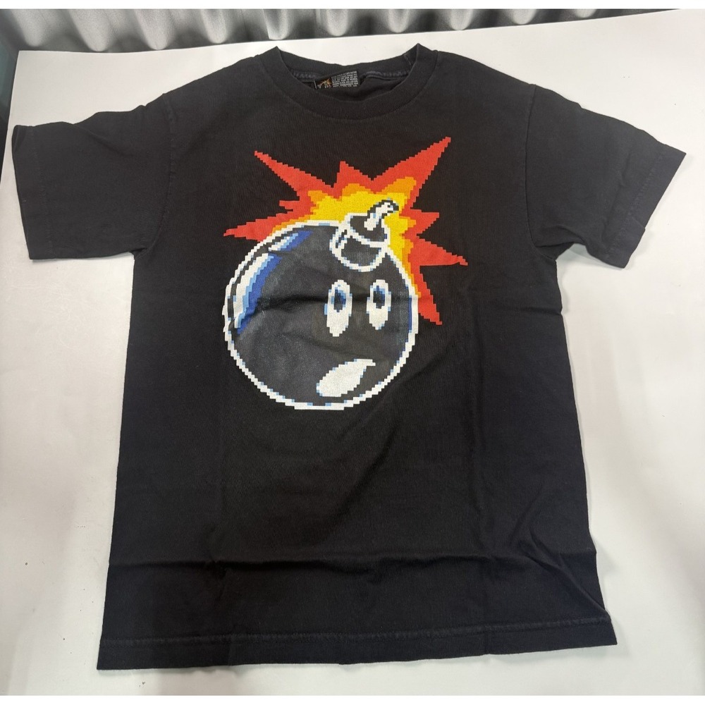 The Hundreds Pixelated Adam Bomb T-Shirt Black Size Small S